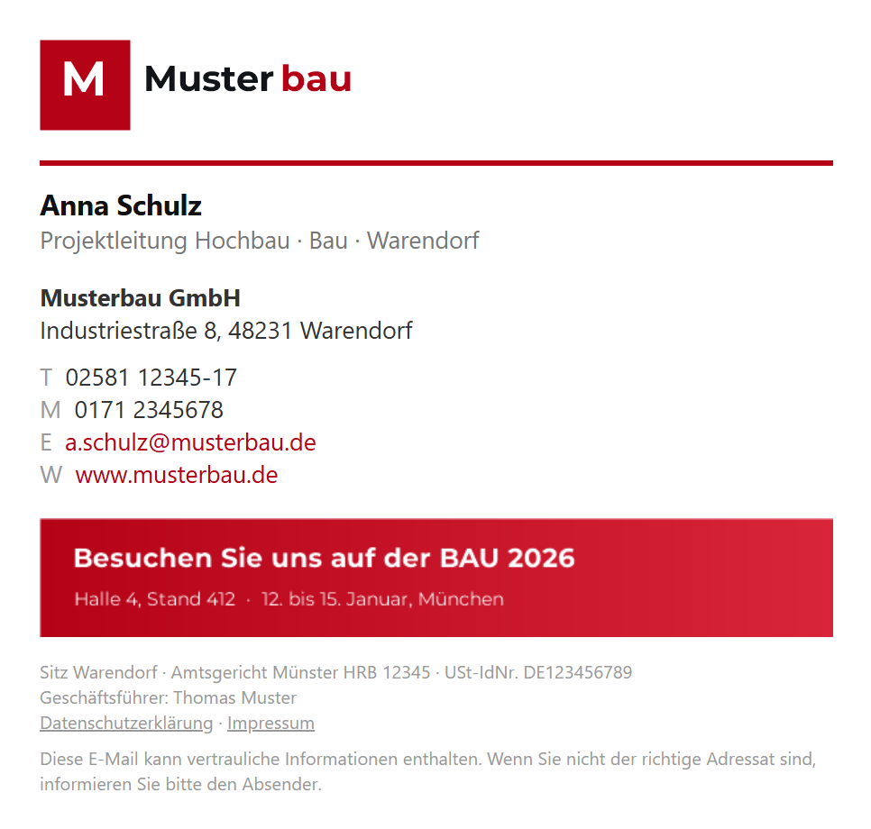 Vorlage Gestapelt