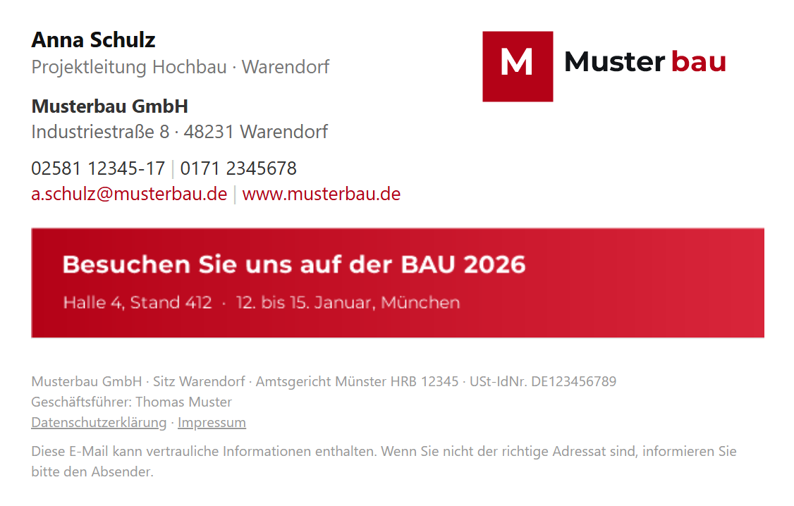 Vorlage Logo rechts