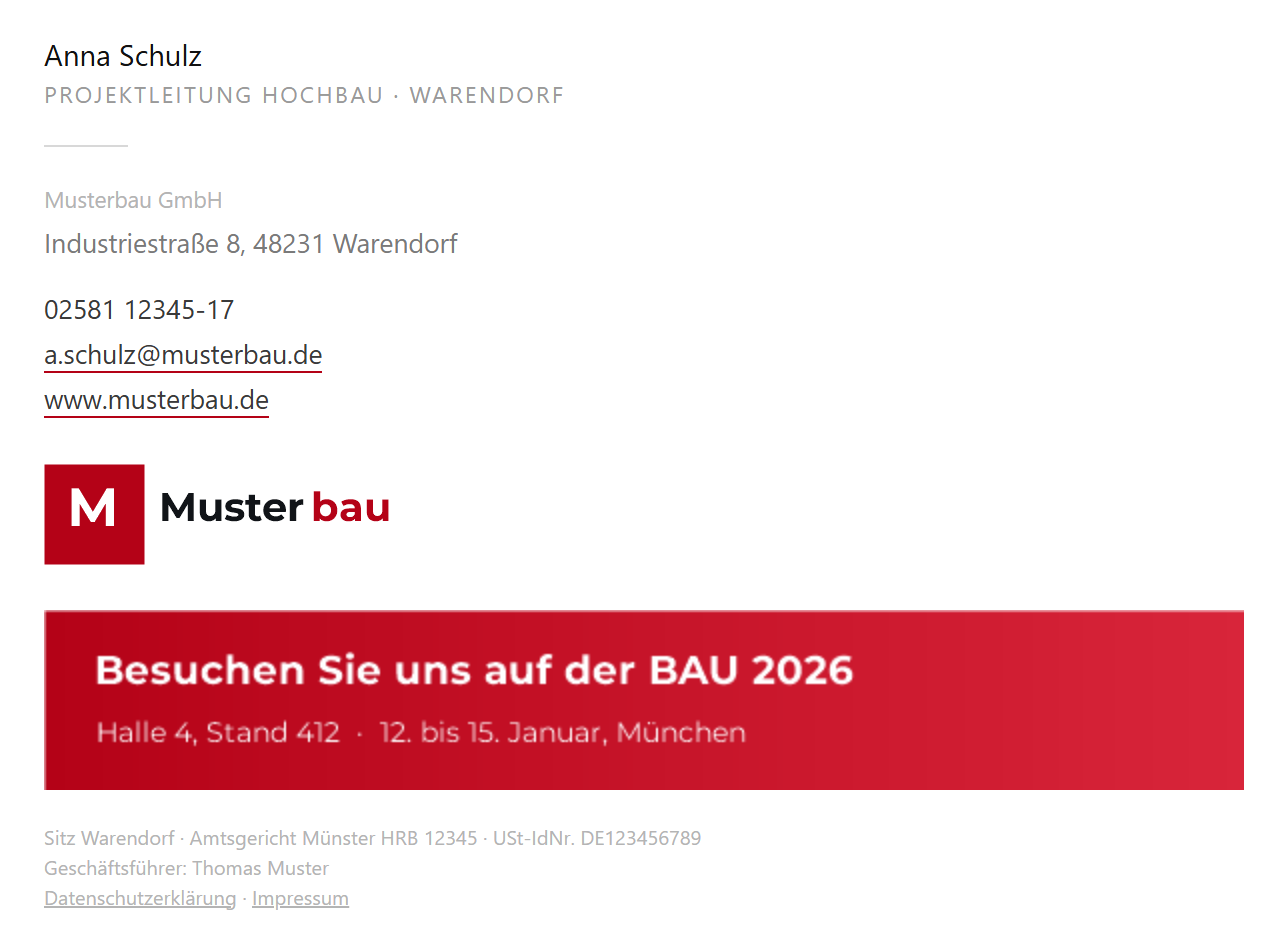 Vorlage Zurückhaltend